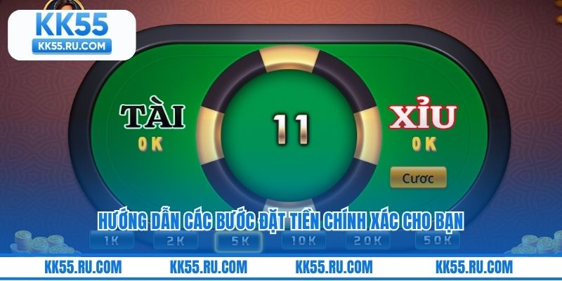 Hướng dẫn các bước đặt tiền chính xác cho bạn