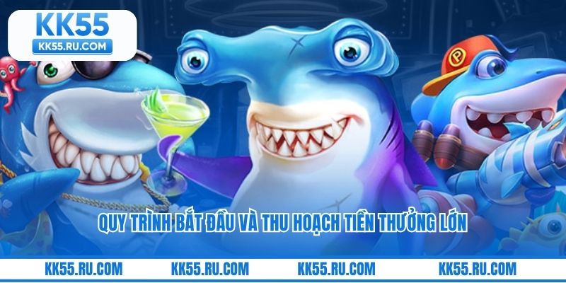 Quy trình bắt đầu và thu hoạch tiền thưởng lớn